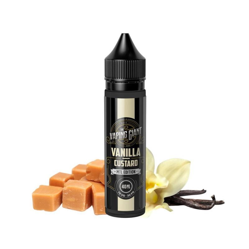 Lichid Tigara Electronica Fara Nicotina Lichid The Vaping Giant – Vanilla Custard 40ml -Fumezi.com